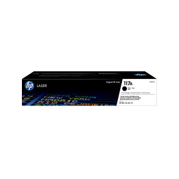 HP Cartouche de toner laser authentique 117A, noir — vue 1
