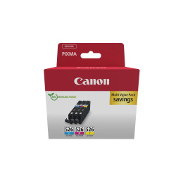 Canon 4541B018 — Pack de 3 cartouches d'encre (cyan, magenta, jaune)