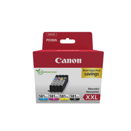 Canon 1998C007 cartouche d'encre 4 pièce(s) Original Noir, Cyan, Magenta, Jaune — vue 1