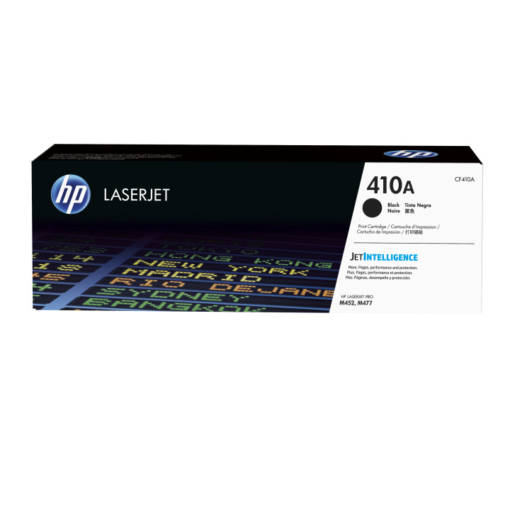 HP 410A toner LaserJet noir authentique — vue 1