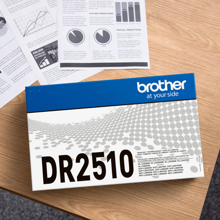Brother DR2510 - Tambour original — vue 3