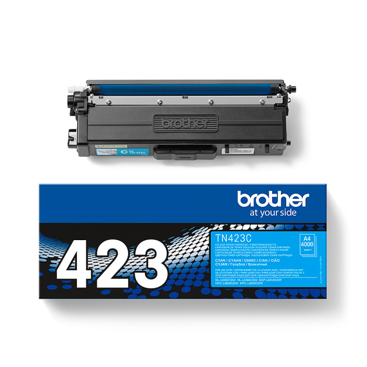 Brother Cartouche de toner TN-423C originale – Cyan — vue 4