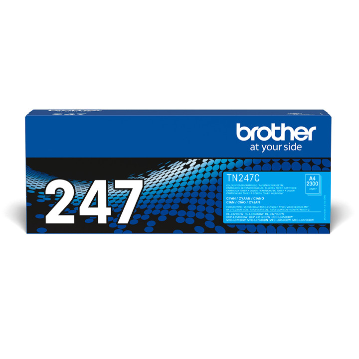 Brother TN-247C - Cartouche de toner originale – Cyan — vue 1