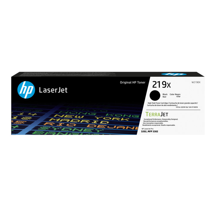 HP Toner noir grande capacité LaserJet authentique 219X — vue 1