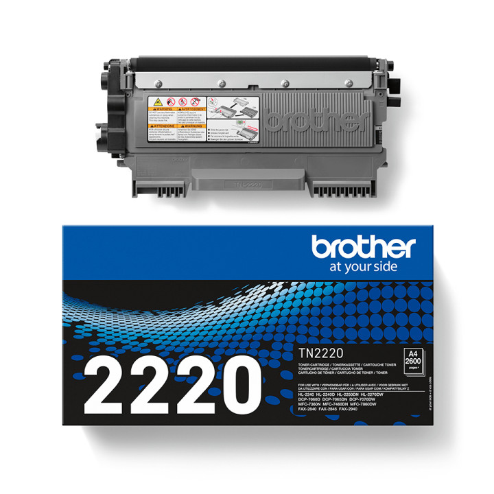 Brother TN-2220 - Cartouche de toner originale à haut rendement – Noir — vue 3