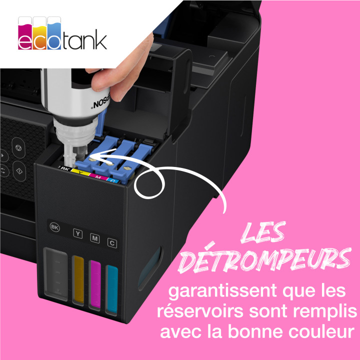 Epson 102 EcoTank Yellow ink bottle — vue 4
