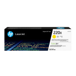 HP Toner LaserJet jaune authentique 220X — Toner jaune XL