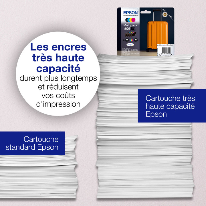 Epson Singlepack Magenta 405 DURABrite Ultra Ink — vue 3