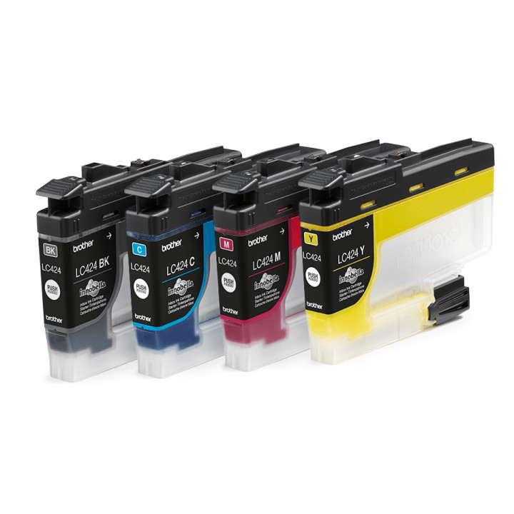 Brother LC424VAL - Pack de 4 cartouches d'encre transparentes — vue 2