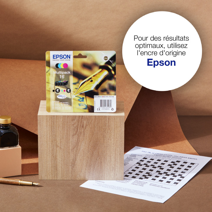Epson Pen and crossword Singlepack Black 16 DURABrite Ultra Ink — vue 2