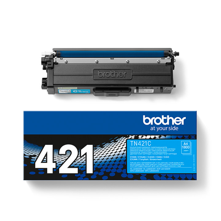Brother TN-421C - Cartouche de toner originale – Cyan — vue 2