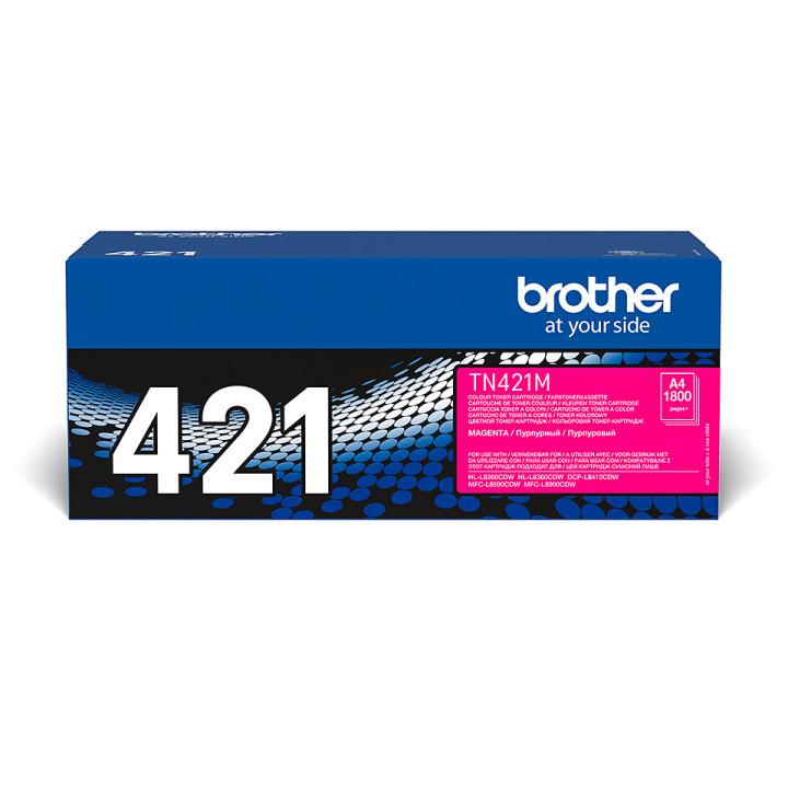 Brother TN-421M - Cartouche de toner originale – Magenta — vue 1