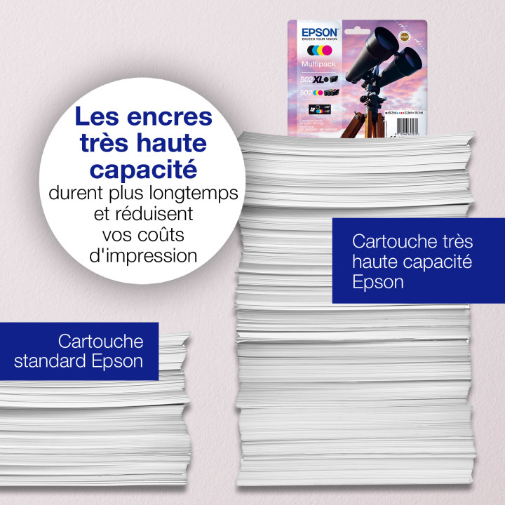 Epson Multipack 4-colours 502 Ink — vue 3
