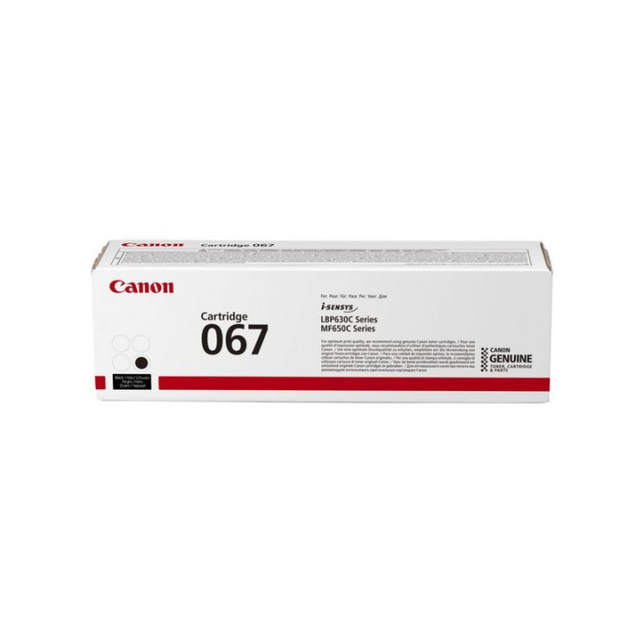 Canon 067 Cartouche de toner 1 pièce(s) Original Noir — vue 1