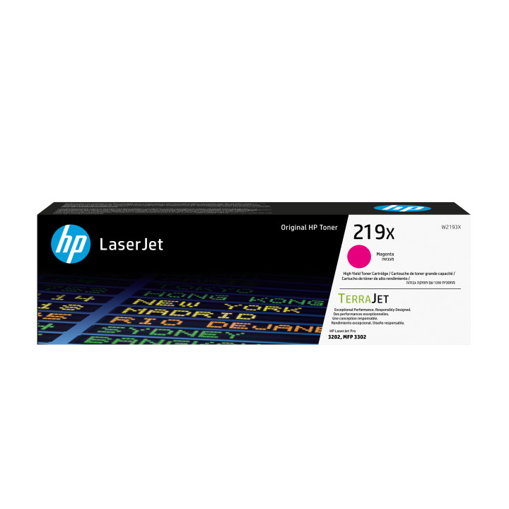 HP Toner magenta grande capacité LaserJet authentique 219X — vue 1