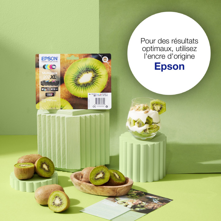 Epson Kiwi Singlepack Cyan 202 Claria Premium Ink — vue 2