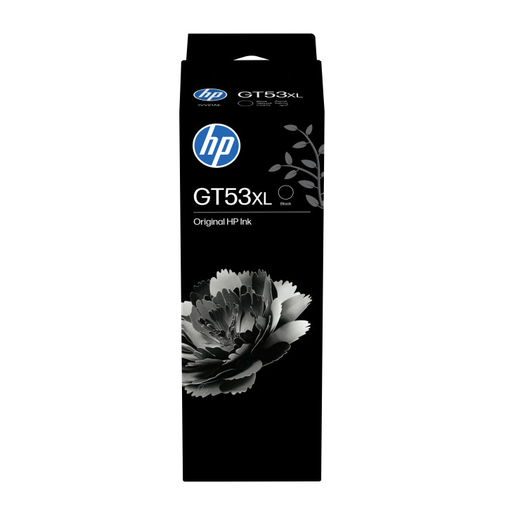 HP Bouteille d'encre noire GT53XL authentique (135 ml) — vue 1
