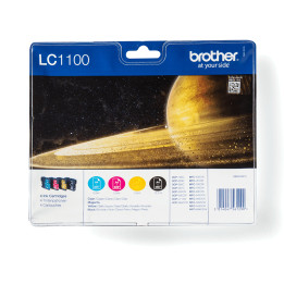 Brother Pack de cartouches d'encre LC1100VALBP originales — vue 1
