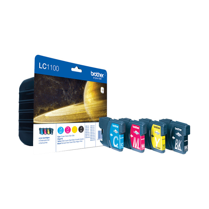 Brother Pack de cartouches d'encre LC1100VALBP originales — vue 2