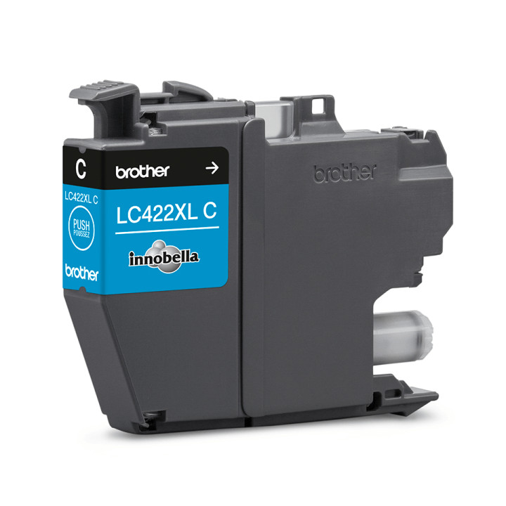Brother LC422XLC Cartouche d'encre originale - Cyan — vue 4