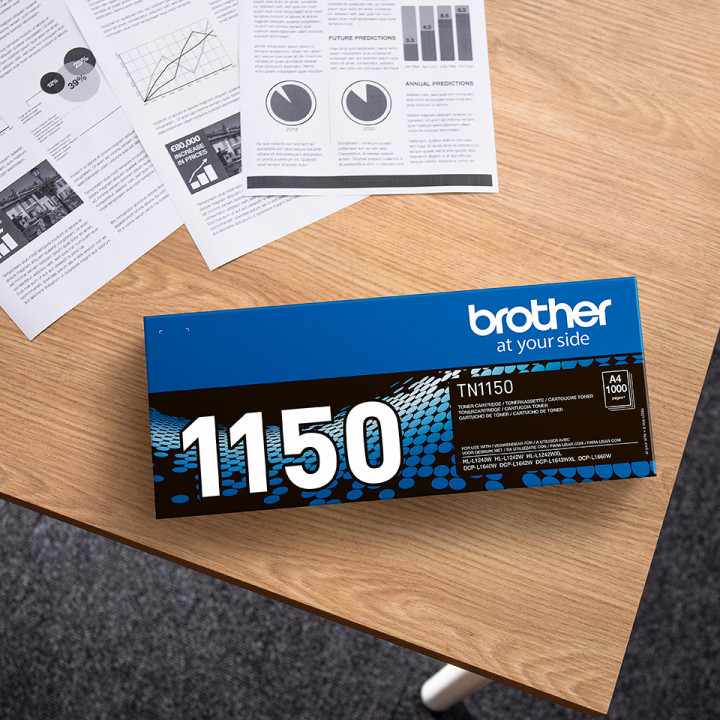 Brother TN-1150 Cartouche de toner originale - Noir — vue 3