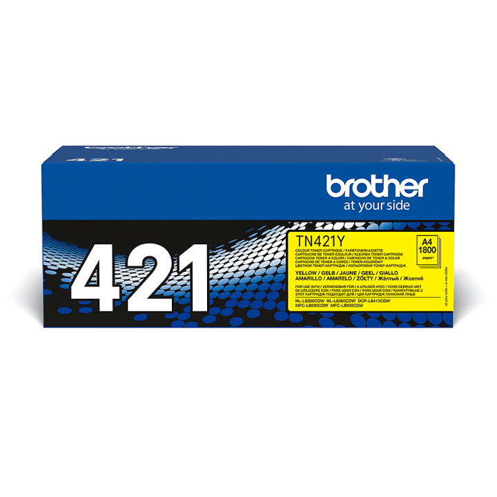 Brother TN-421Y - Cartouche de toner originale – Jaune — vue 1