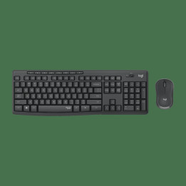 Logitech MK295 Silent Wireless Combo — Ensemble clavier et souris silencieux