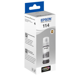 Epson 114 EcoTank Grey ink bottle — vue 1
