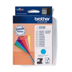 Brother LC223C — Cartouche d'encre cyan, 550 pages
