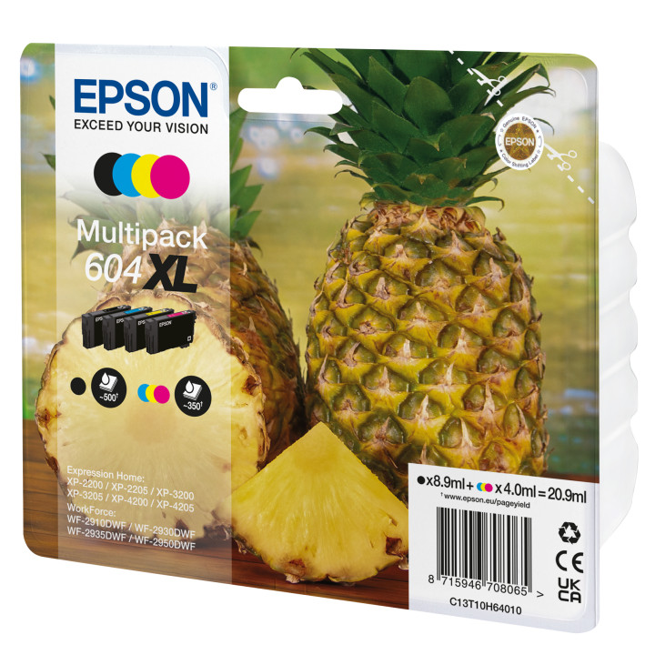 Epson Multipack 4-colours 604XL Ink — vue 1