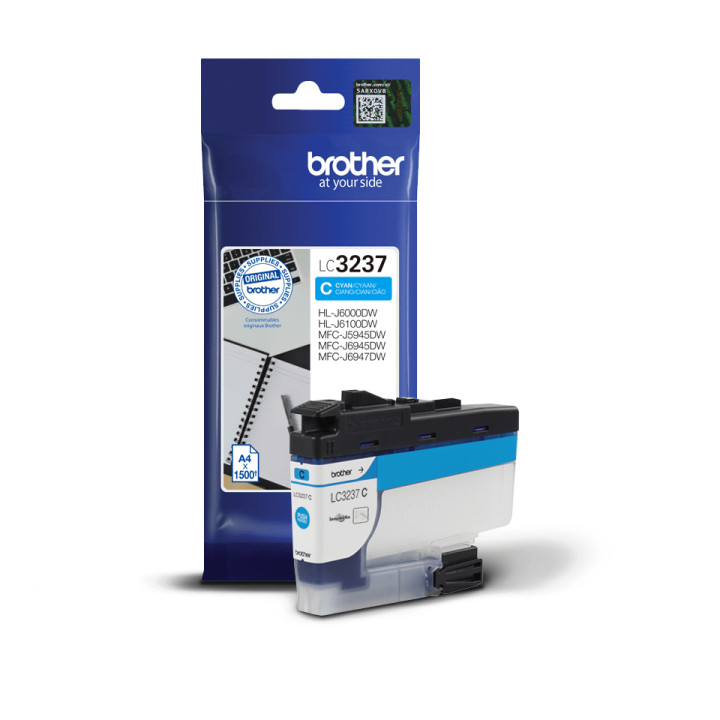 Brother LC3237C - Cartouche d'encre originale – Cyan — vue 2