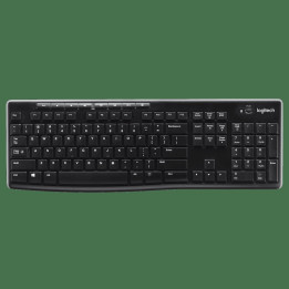 Logitech Wireless Keyboard K270 — Clavier sans fil compact bureautique