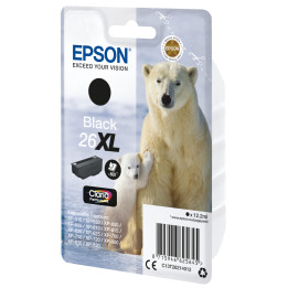 Epson Encre noire Claria Premium Ours Polaire 26XL — vue 1