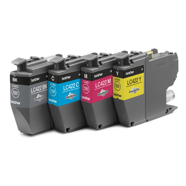Brother LC422VAL - Pack de cartouches d'encre originales — vue 4