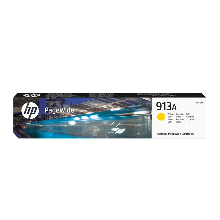 HP 913A Cartouche d’encre jaune PageWide authentique — vue 1