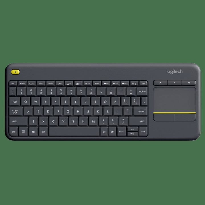 Logitech K400 Plus Wireless Touch — Clavier sans fil avec pavé tactile