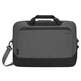 Targus CypressEco 39,6 cm (15.6") Malette Noir, Gris — vue 1