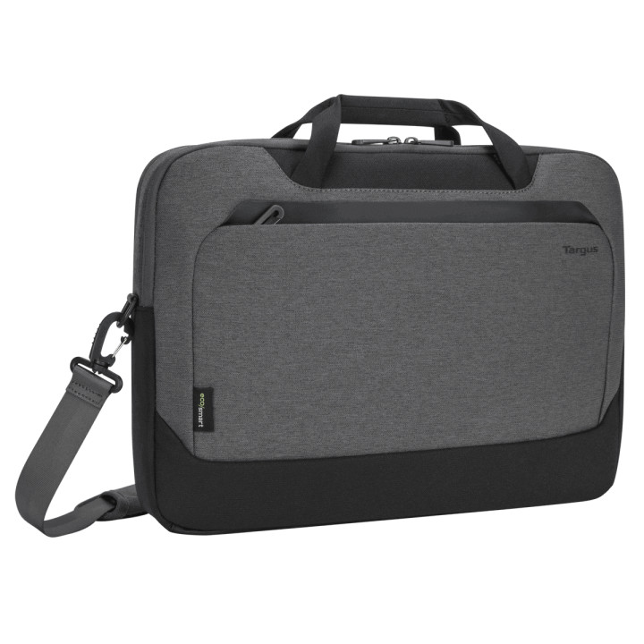 Targus CypressEco 39,6 cm (15.6") Malette Noir, Gris — vue 2