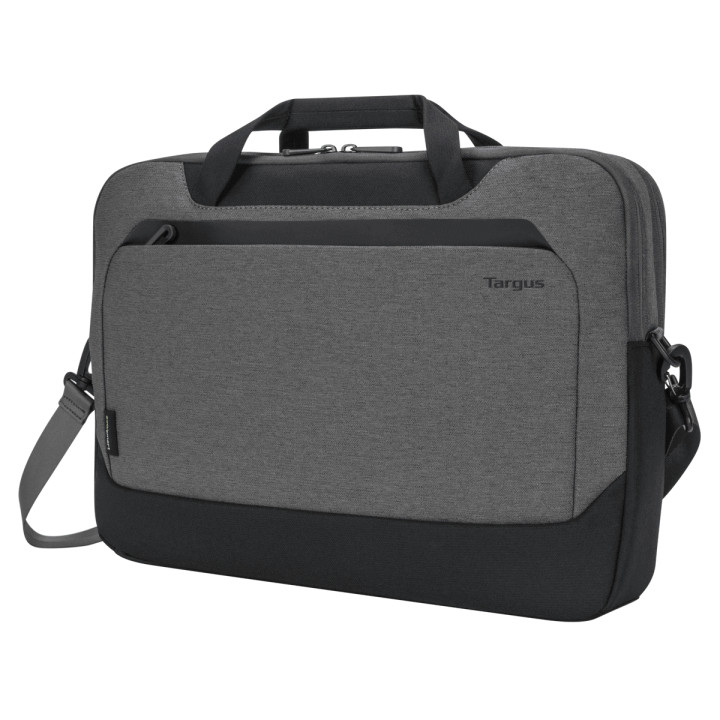 Targus CypressEco 39,6 cm (15.6") Malette Noir, Gris — vue 3