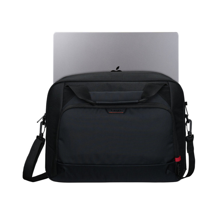 Targus EcoSmart 40,6 cm (16") Malette Noir, Rouge — vue 5