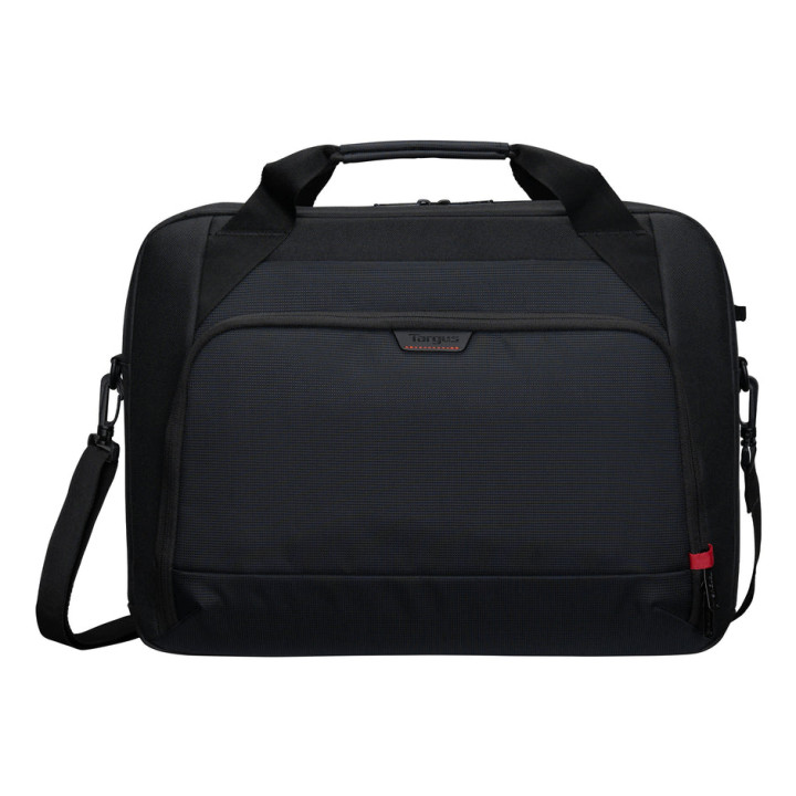 Targus EcoSmart 45,7 cm (18") Malette Noir, Rouge — vue 1