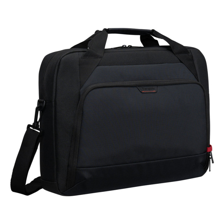 Targus EcoSmart 45,7 cm (18") Malette Noir, Rouge — vue 2