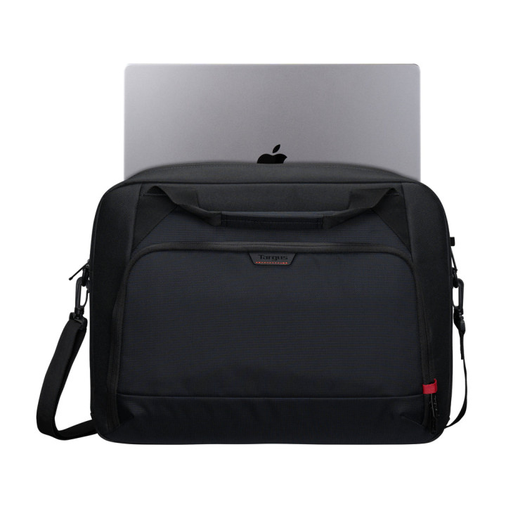 Targus EcoSmart 45,7 cm (18") Malette Noir, Rouge — vue 5
