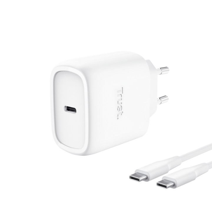 Trust Maxo 45W Universel Blanc Secteur Charge rapide Intérieure — vue 1