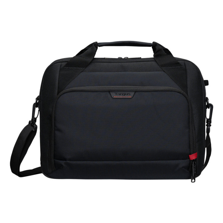 Targus EcoSmart 35,6 cm (14") Malette Noir, Rouge — vue 1