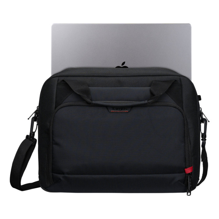 Targus EcoSmart 35,6 cm (14") Malette Noir, Rouge — vue 4