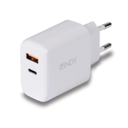 Lindy Chargeur USB Type A & C 30W — vue 1