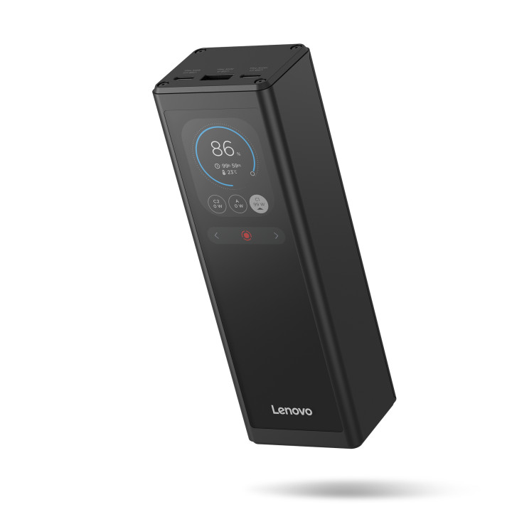 Lenovo 140W Smart Laptop Power Bank Lithium-Ion (Li-Ion) 20000 mAh Noir — vue 3
