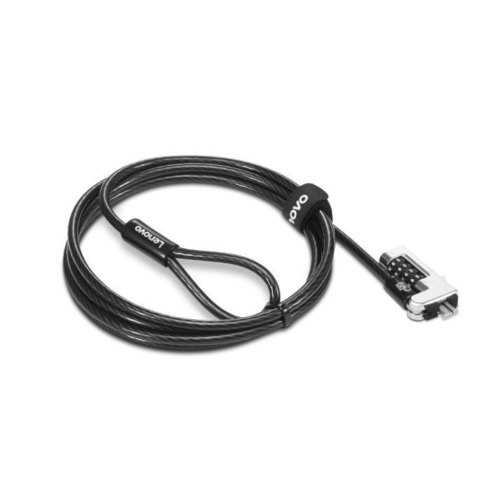 Lenovo 4XE1F30278 câble antivol Noir 1,8 m — vue 1