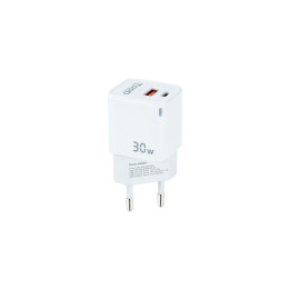 TooQ TQWC-GANQCPD30WT chargeur d'appareils mobiles Universel Blanc Secteur Charge rapide Intérieure — vue 1